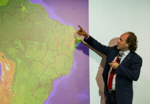 O presidente do Ibama, Rodrigo Agostinho, terá de decidir sobre a Margem Equatorial a partir de abril. Foto: Antonio Cruz/Agência Brasil
