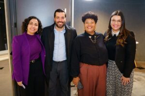 Gisele Viveros, Adriano Correia, Carolina Gomes e Thayana Melo